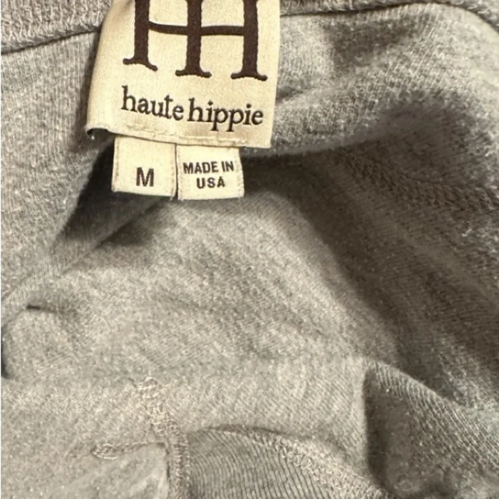 Haute Hippie Distressed Inside Out Sweatshirt - Picture 4 of 5
